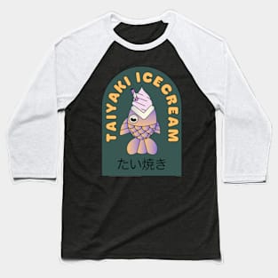 Tayaki Ice cream Baseball T-Shirt